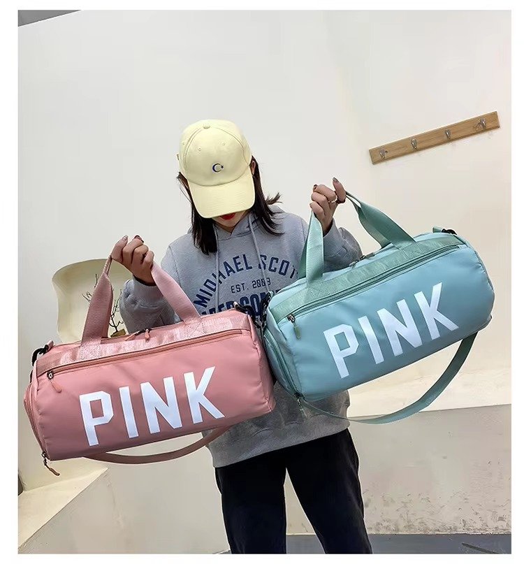 Large Capacity Waterproof Shoulder Crossbody Travel Bag -Printed Fitness Training Sports Handbag Duffel Bags detail image