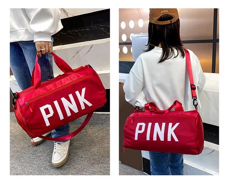 Large Capacity Waterproof Shoulder Crossbody Travel Bag -Printed Fitness Training Sports Handbag Duffel Bags detail image