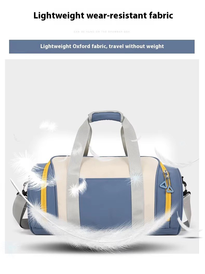 Large Capacity Oxford Weekend Overnight Tote Travel Duffel Bag Waterproof Luggage Duffle Sports Fitness Shoulder Bag detail image