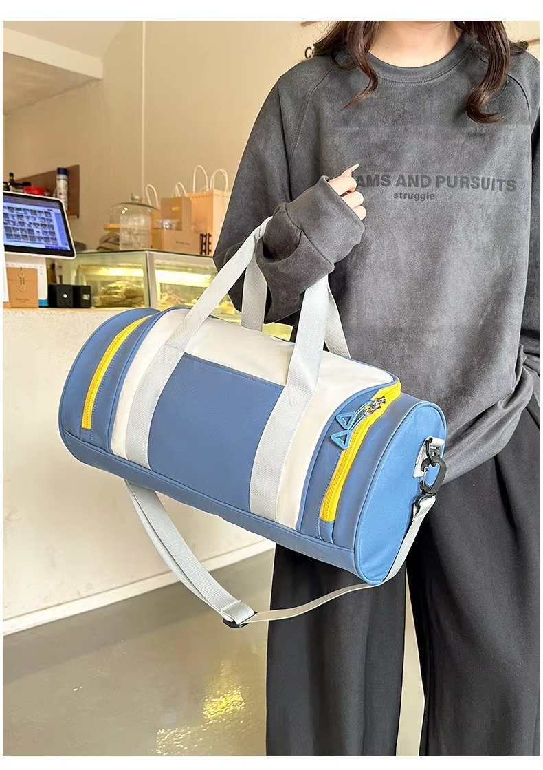 Large Capacity Oxford Weekend Overnight Tote Travel Duffel Bag Waterproof Luggage Duffle Sports Fitness Shoulder Bag detail image