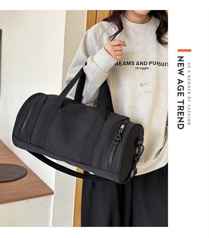 Large Capacity Oxford Weekend Overnight Tote Travel Duffel Bag Waterproof Luggage Duffle Sports Fitness Shoulder Bag detail image
