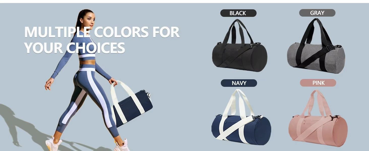 Promotion Multifunctional Lightweight Large Capacity Weekend Workout Tote Duffle Bag Dry Wet Separation Travel Sports Duffel Bag detail image