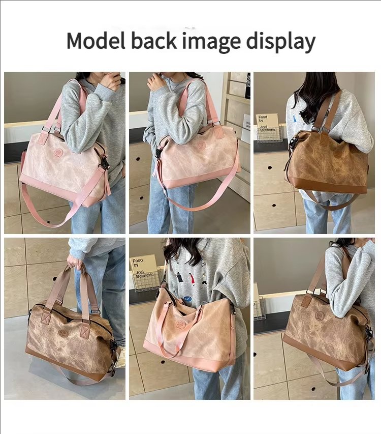 PU Lightweight Multi-function Gym Sports Travel Travel Tote Bag - product detail