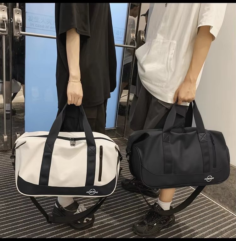 Oxford Waterproof Large Capacity Shoe Compartment Lightweight Multi-function Travel Tote Bag - product detail