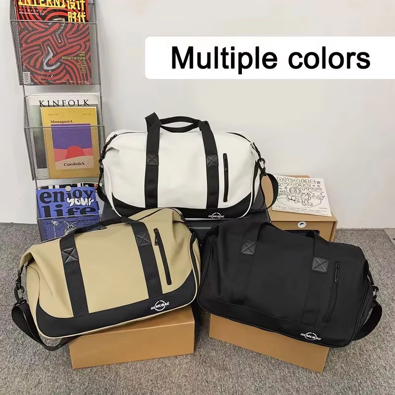 Oxford Waterproof Large Capacity Shoe Compartment Lightweight Multi-function Travel Tote Bag - product detail
