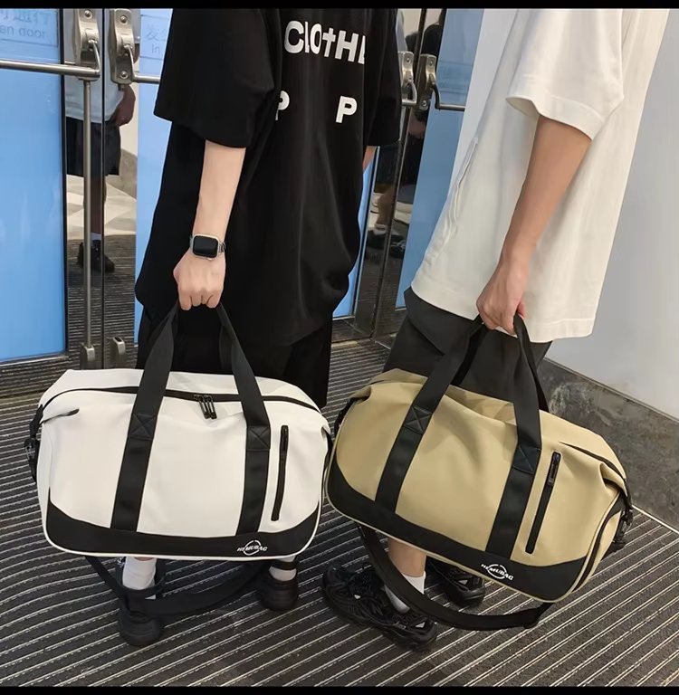 Oxford Waterproof Large Capacity Shoe Compartment Lightweight Multi-function Travel Tote Bag - product detail