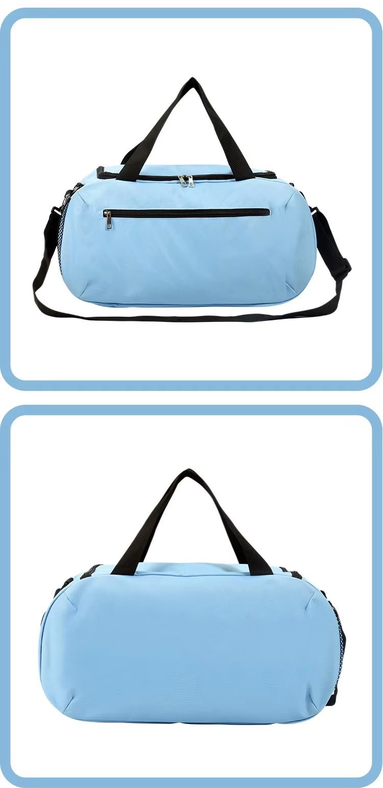 Sports Gym Fitness Duffel Bag Large Capacity Waterproof Weekender Overnight Duffle Luggage Travel Bags For detail image