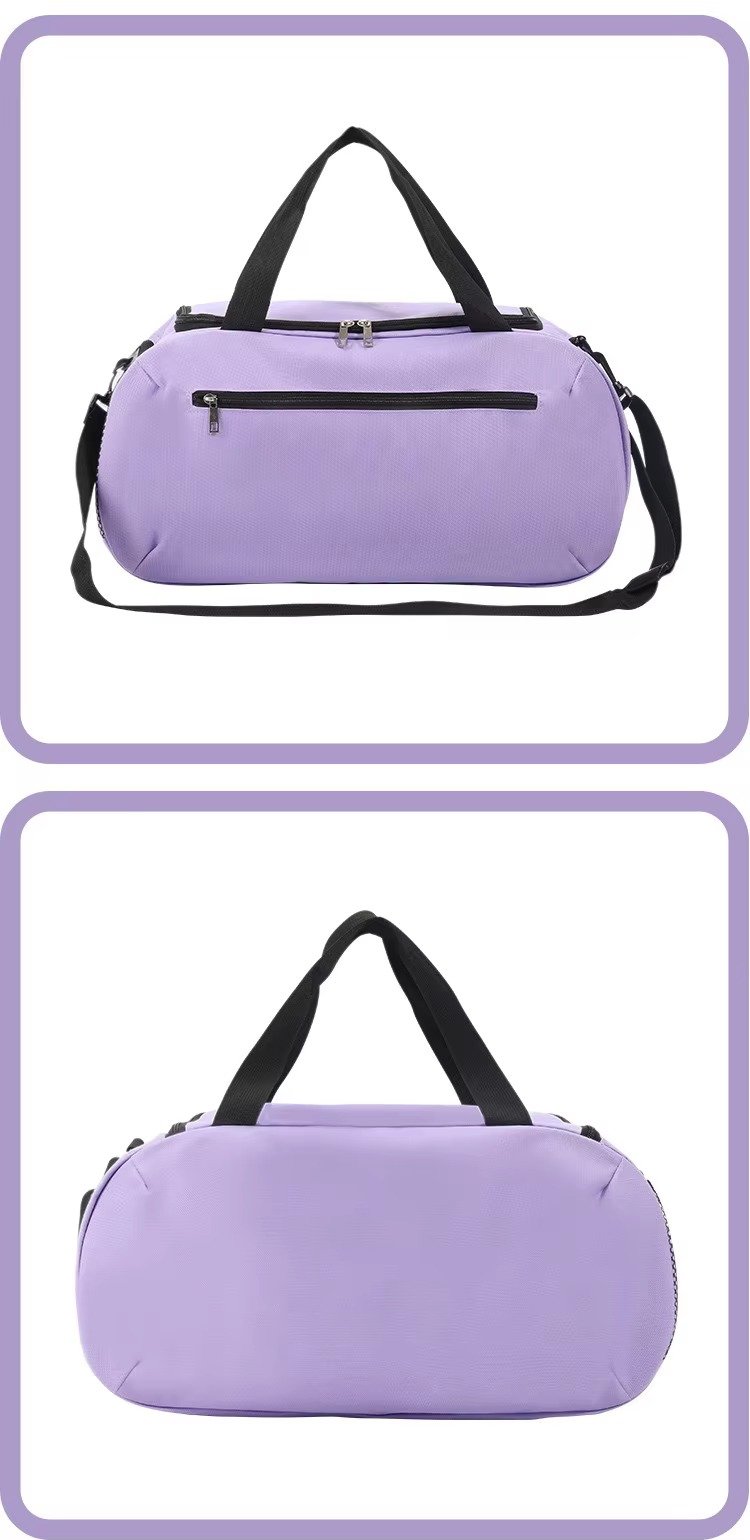 Sports Gym Fitness Duffel Bag Large Capacity Waterproof Weekender Overnight Duffle Luggage Travel Bags For detail image