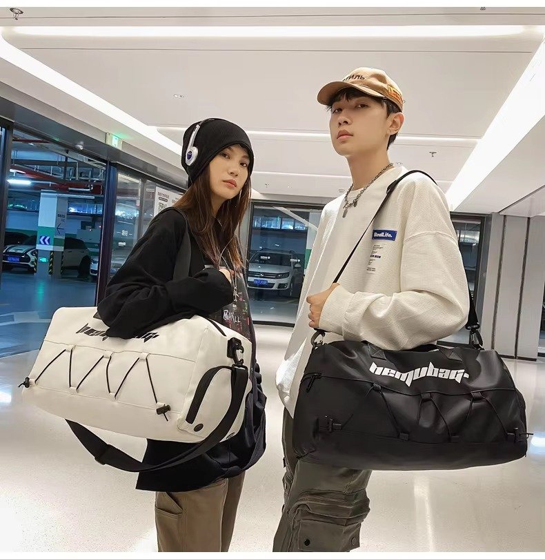 Large Capacity Waterproof Oxford Hand-Held Travel Duffel Bag Sports Gym Yoga Duffle Bag For and detail image