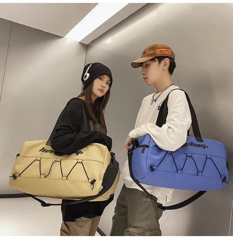 Large Capacity Waterproof Oxford Hand-Held Travel Duffel Bag Sports Gym Yoga Duffle Bag For and detail image