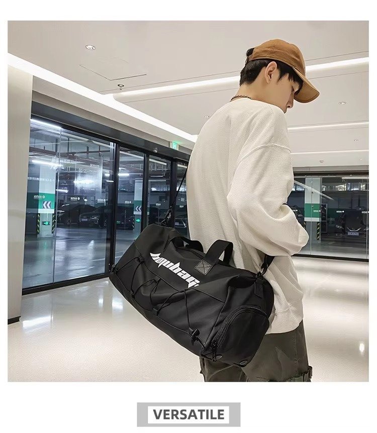 Large Capacity Waterproof Oxford Hand-Held Travel Duffel Bag Sports Gym Yoga Duffle Bag For and detail image