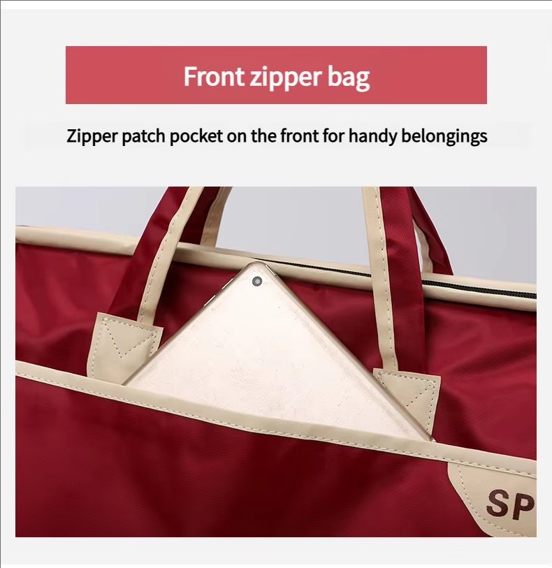 Waterproof Large Capacity Dry Wet Separation Shoe Compartment Lightweight Weekender Travel Tote Bag - product detail