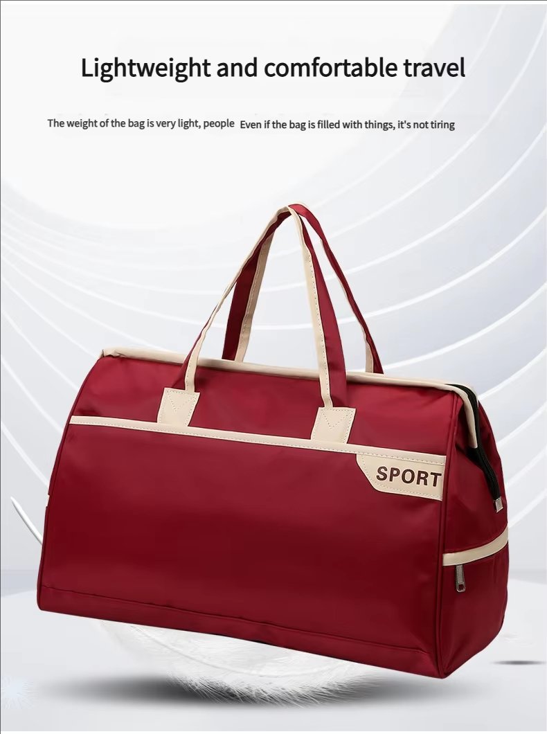Waterproof Large Capacity Dry Wet Separation Shoe Compartment Lightweight Weekender Travel Tote Bag - product detail