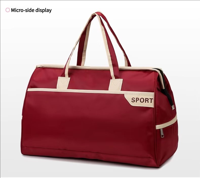 Waterproof Large Capacity Dry Wet Separation Shoe Compartment Lightweight Weekender Travel Tote Bag - product detail