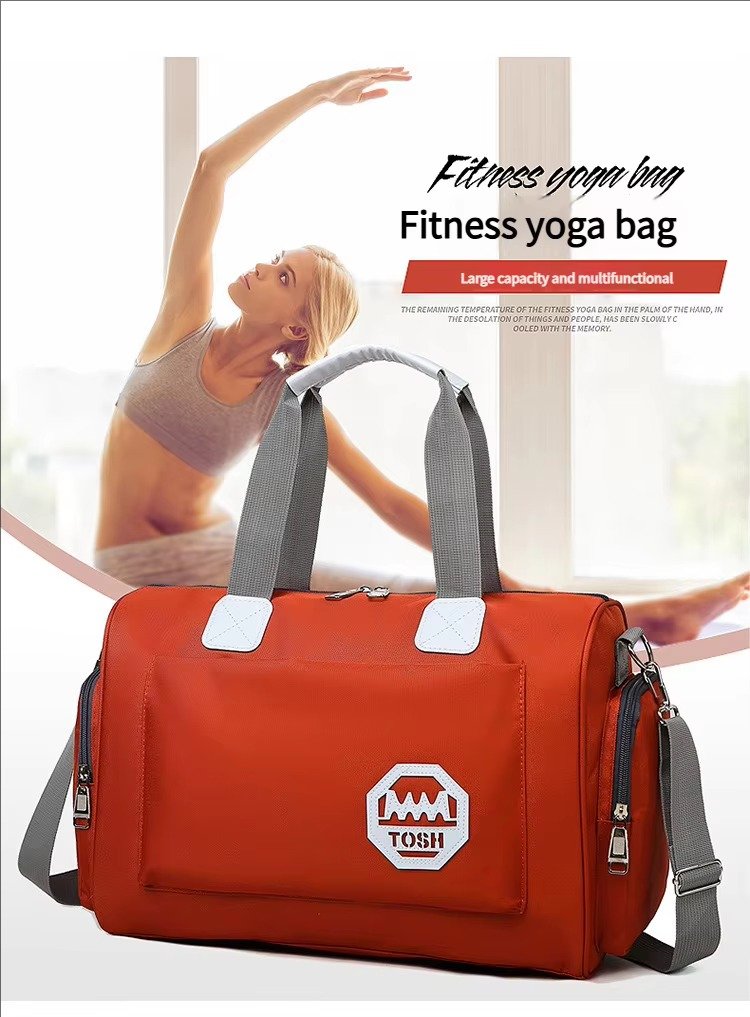 Multifunctional Waterproof Shoulder Travel Luggage Bag Large Gym Sports Exercise Yoga Swimming Training Carry Duffel Bags detail image