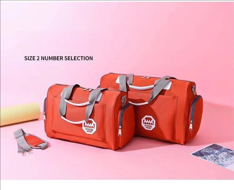 Multifunctional Waterproof Shoulder Travel Luggage Bag Large Gym Sports Exercise Yoga Swimming Training Carry Duffel Bags detail image