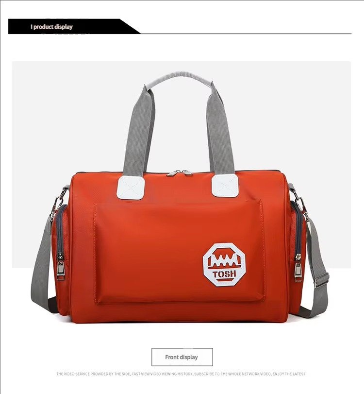 Multifunctional Waterproof Shoulder Travel Luggage Bag Large Gym Sports Exercise Yoga Swimming Training Carry Duffel Bags detail image