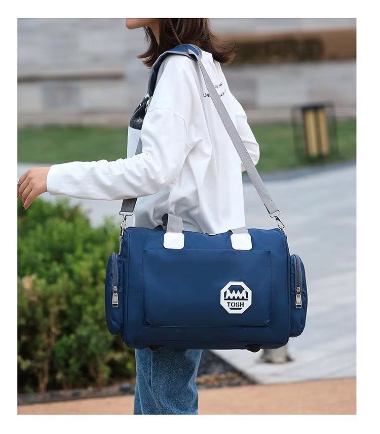 Multifunctional Waterproof Shoulder Travel Luggage Bag Large Gym Sports Exercise Yoga Swimming Training Carry Duffel Bags detail image