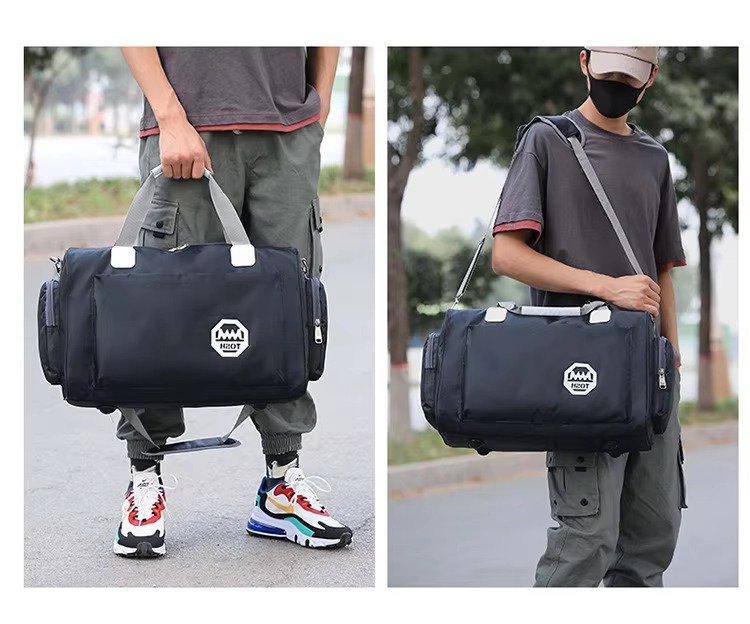 Multifunctional Waterproof Shoulder Travel Luggage Bag Large Gym Sports Exercise Yoga Swimming Training Carry Duffel Bags detail image