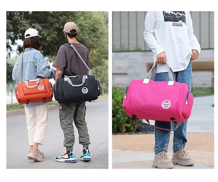 Multifunctional Waterproof Shoulder Travel Luggage Bag Large Gym Sports Exercise Yoga Swimming Training Carry Duffel Bags detail image