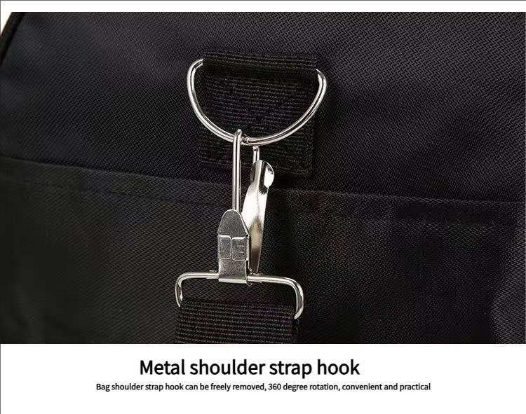 Low Moq Gym Sports Fitness Exercise Shoulder Bag Cheap Nylon Dry and Wet Separation Yoga Bag Waterproof Travel Duffel Bag detail image