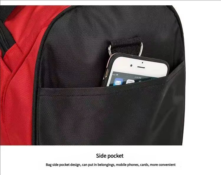 Low Moq Gym Sports Fitness Exercise Shoulder Bag Cheap Nylon Dry and Wet Separation Yoga Bag Waterproof Travel Duffel Bag detail image