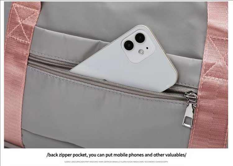 Dry and Wet Separation Large Capacity Travel Duffel Bag Expandable Swimming Gym Sports Fitness Yoga Tote Bag detail image