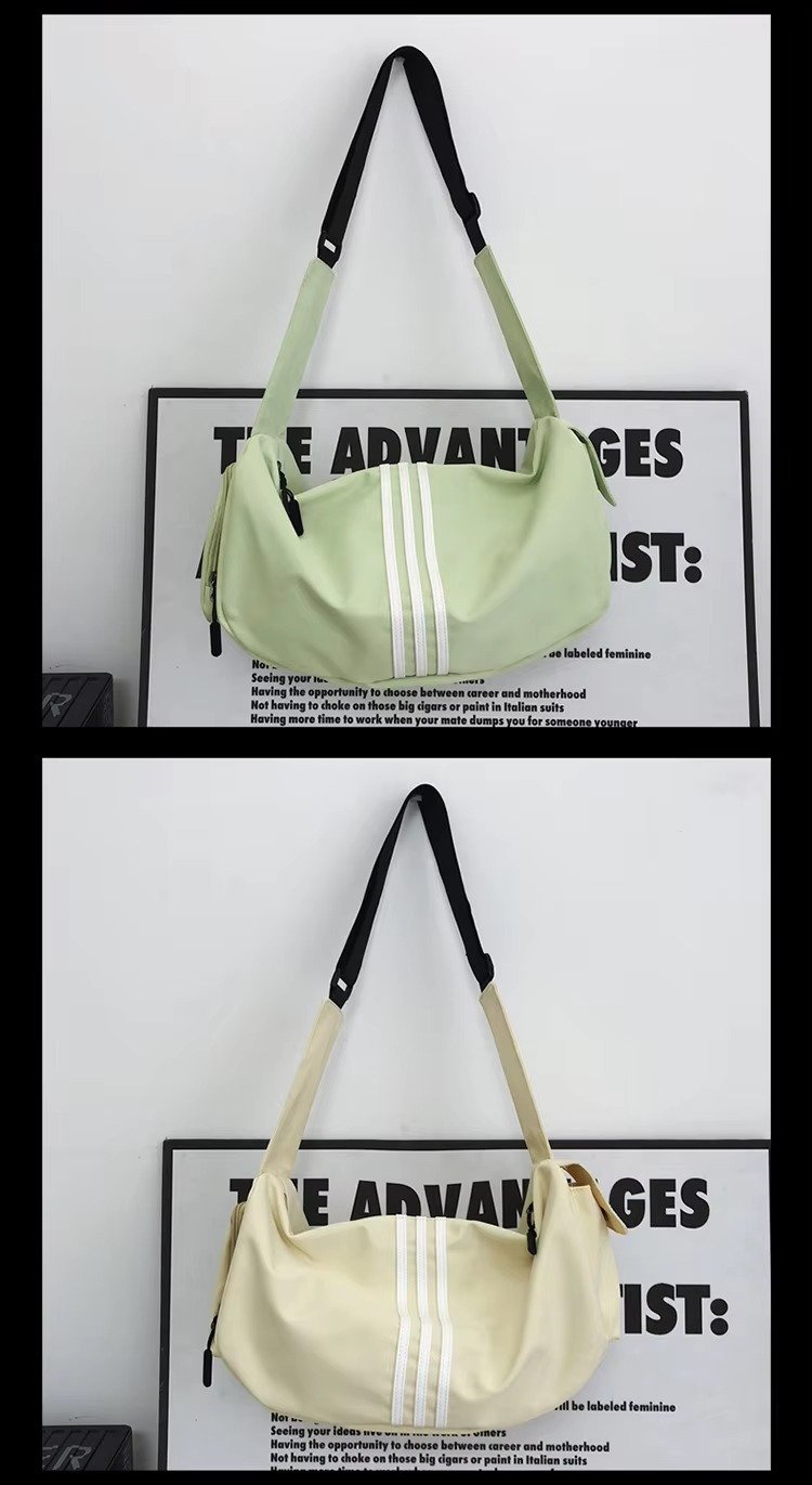 Large Capacity Sports Swimming Yoga Fitness Bag Casual Lightweight Messenger Travel Duffel Bag Lightweight Storage Crossbody Bag detail image