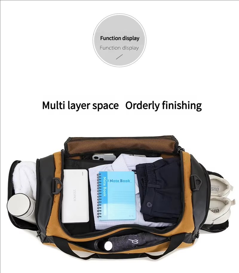 Waterproof Polyester Weekend Travel Garment Duffel Bag product detail