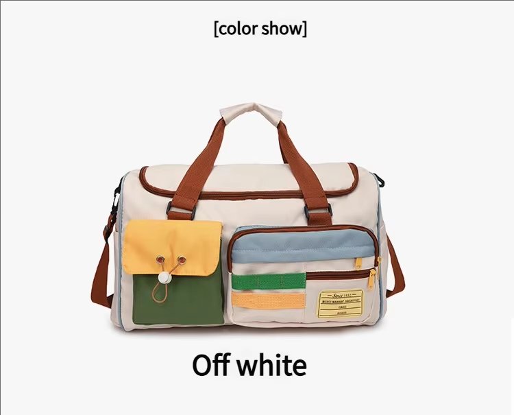 Waterproof Oxford Weekend Travel Yoga Duffel Bag product detail