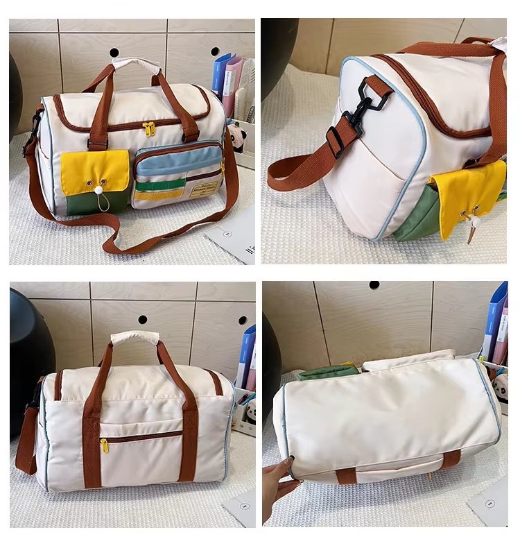 Waterproof Oxford Weekend Travel Yoga Duffel Bag product detail