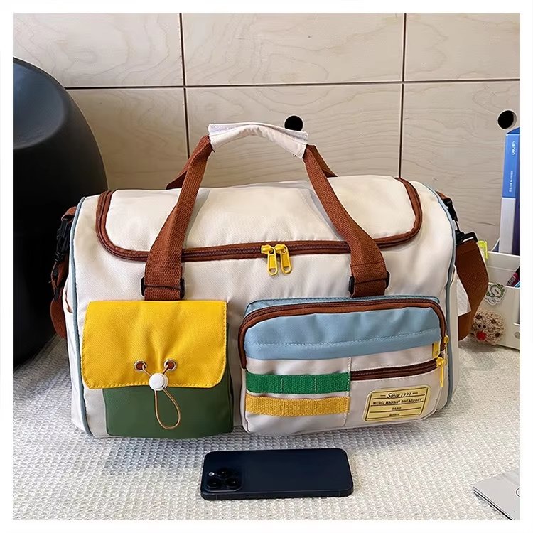 Waterproof Oxford Weekend Travel Yoga Duffel Bag product detail