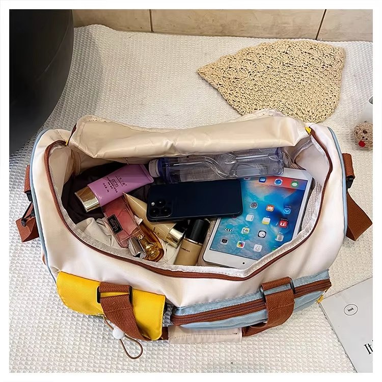 Waterproof Oxford Weekend Travel Yoga Duffel Bag product detail