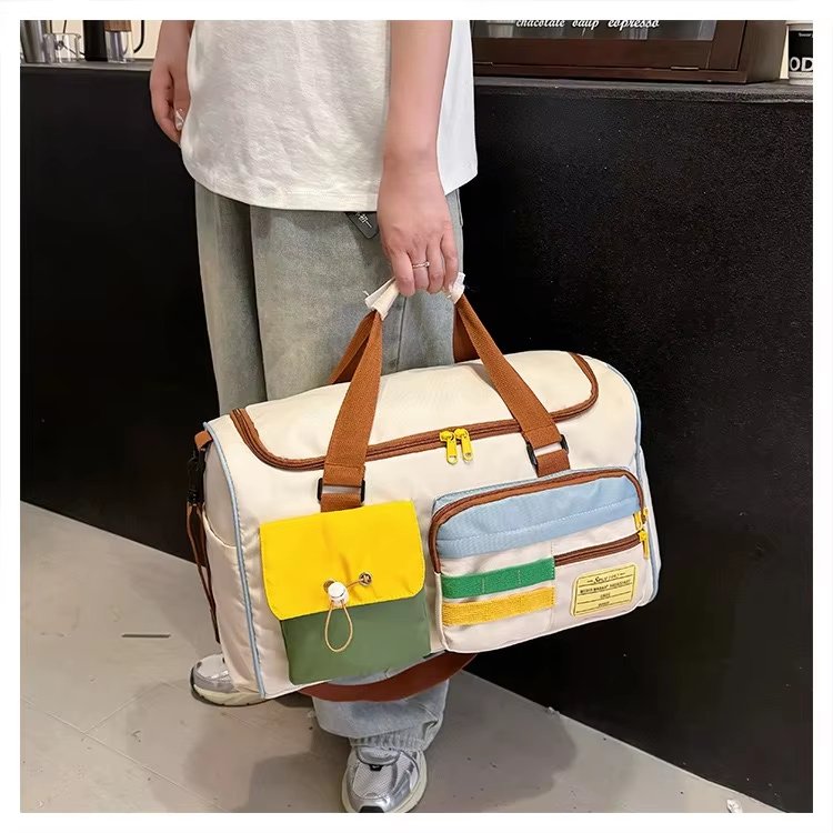 Waterproof Oxford Weekend Travel Yoga Duffel Bag product detail