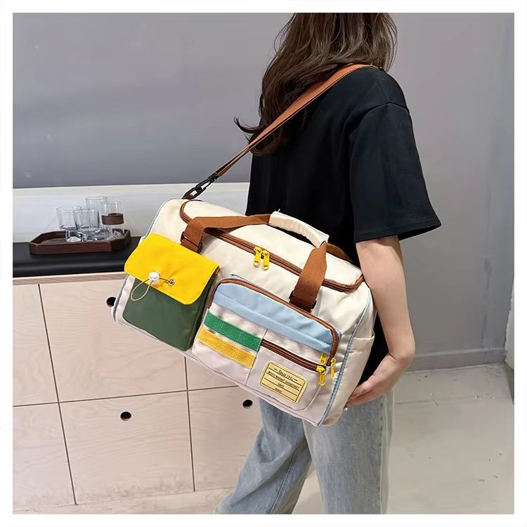 Waterproof Oxford Weekend Travel Yoga Duffel Bag product detail