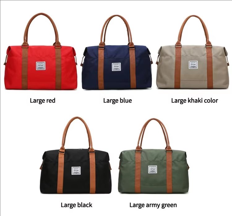 Waterproof Travel Duffel Bag Outdoor Sports Tote Gym Shoulder Yoga Handbags Portable Luggage Storage - product detail