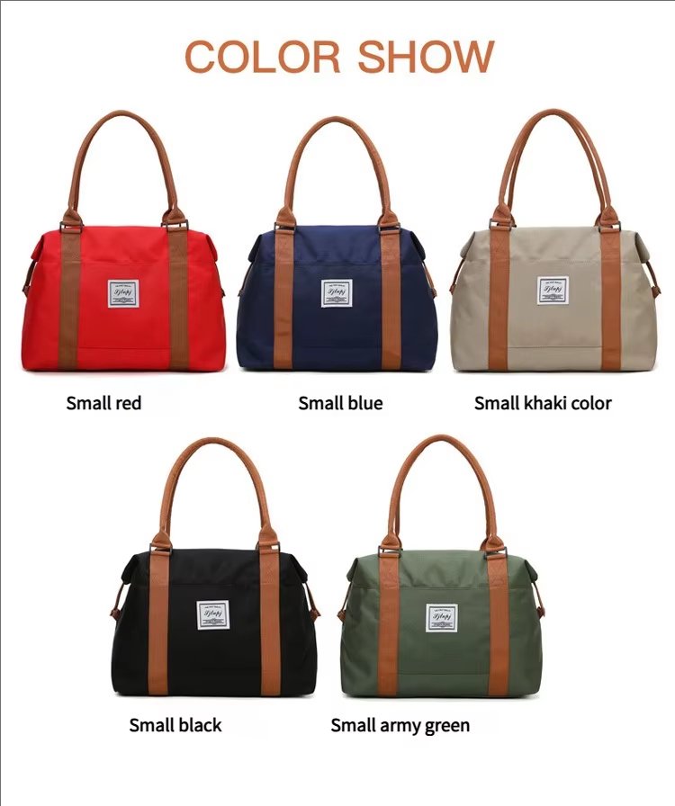 Waterproof Travel Duffel Bag Outdoor Sports Tote Gym Shoulder Yoga Handbags Portable Luggage Storage - product detail