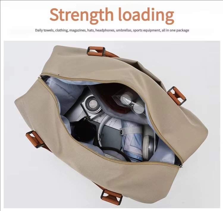 Waterproof Travel Duffel Bag Outdoor Sports Tote Gym Shoulder Yoga Handbags Portable Luggage Storage - product detail