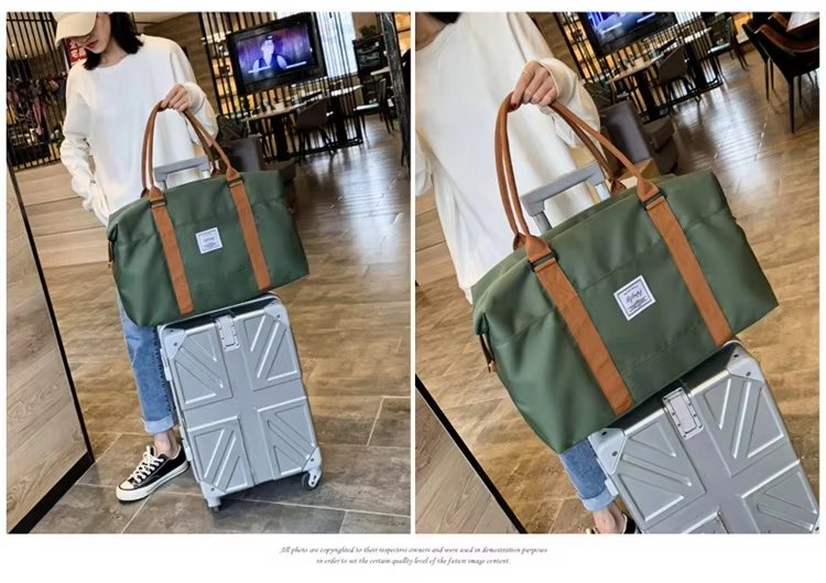 Waterproof Travel Duffel Bag Outdoor Sports Tote Gym Shoulder Yoga Handbags Portable Luggage Storage - product detail