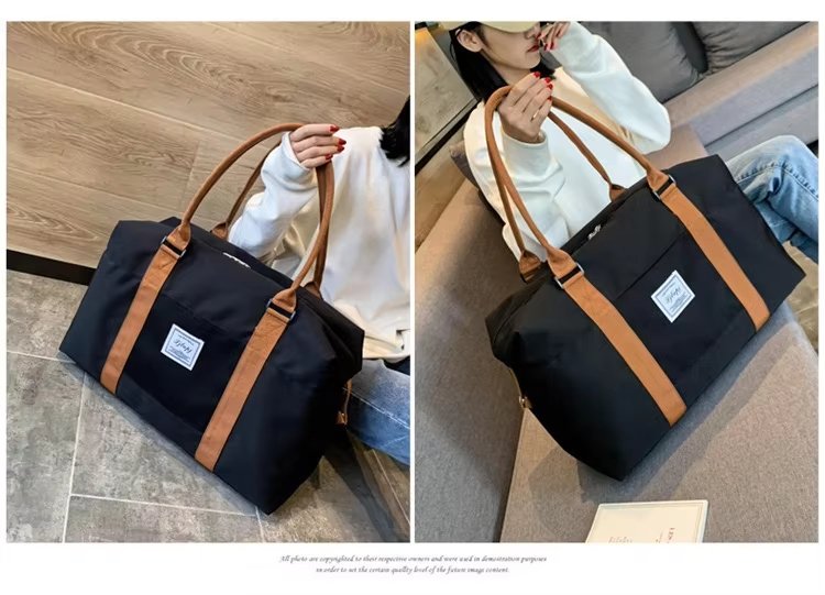 Waterproof Travel Duffel Bag Outdoor Sports Tote Gym Shoulder Yoga Handbags Portable Luggage Storage - product detail