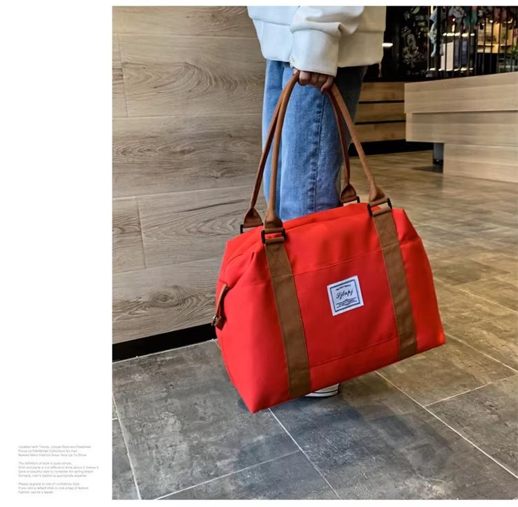 Waterproof Travel Duffel Bag Outdoor Sports Tote Gym Shoulder Yoga Handbags Portable Luggage Storage - product detail