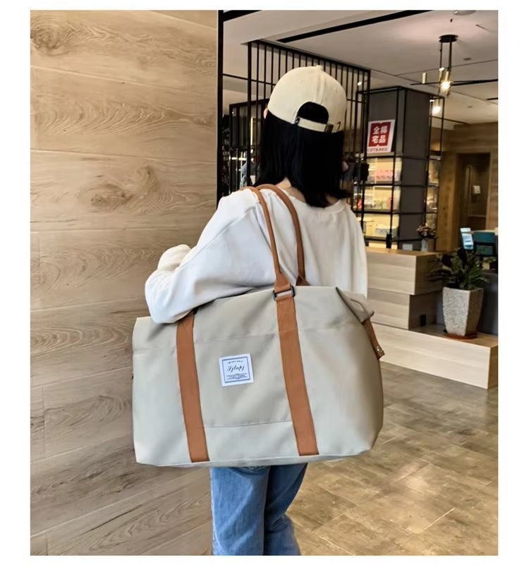 Waterproof Travel Duffel Bag Outdoor Sports Tote Gym Shoulder Yoga Handbags Portable Luggage Storage - product detail