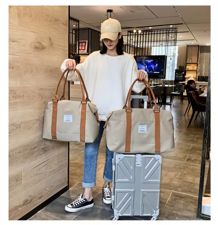 Waterproof Travel Duffel Bag Outdoor Sports Tote Gym Shoulder Yoga Handbags Portable Luggage Storage - product detail