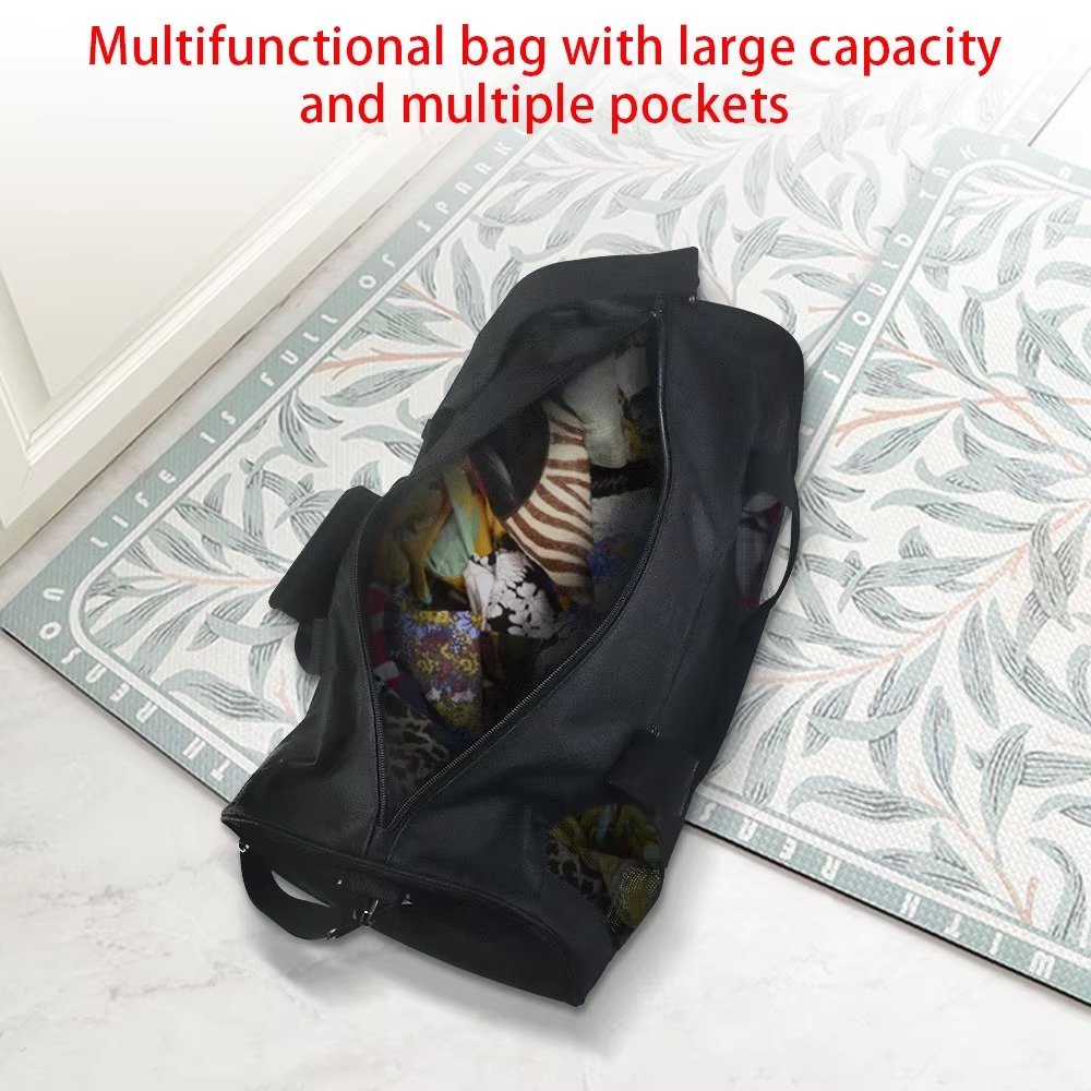 Large Capacity Tote Travel Gym Duffel Bag Lightweight Field Hockey Bag Mesh Breathable Boxing Sports Fitness Bag detail image