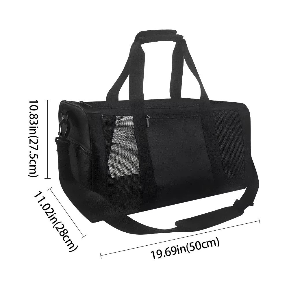 Large Capacity Tote Travel Gym Duffel Bag Lightweight Field Hockey Bag Mesh Breathable Boxing Sports Fitness Bag detail image
