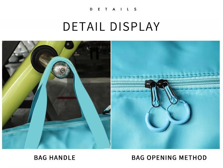 Large Capacity Luggage Travelling Duffle Bag Tote Bag with Logo Waterproof Hand-Held Shoulder Sport Gym Travel Duffel Bag detail image