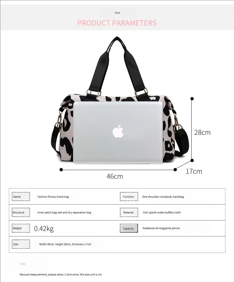 Waterproof Large Capacity Gym Sports Travel Outdoor Travel Tote Bag - product detail