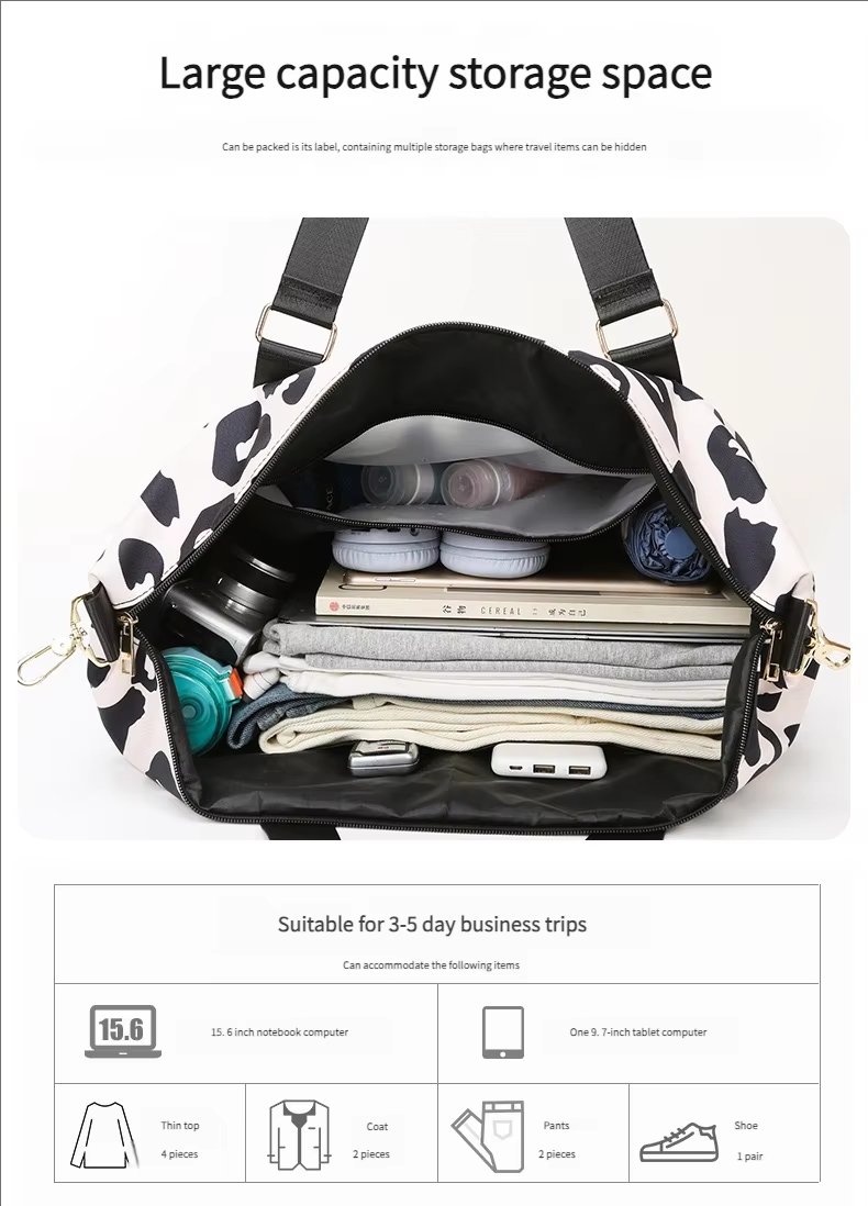 Waterproof Large Capacity Gym Sports Travel Outdoor Travel Tote Bag - product detail