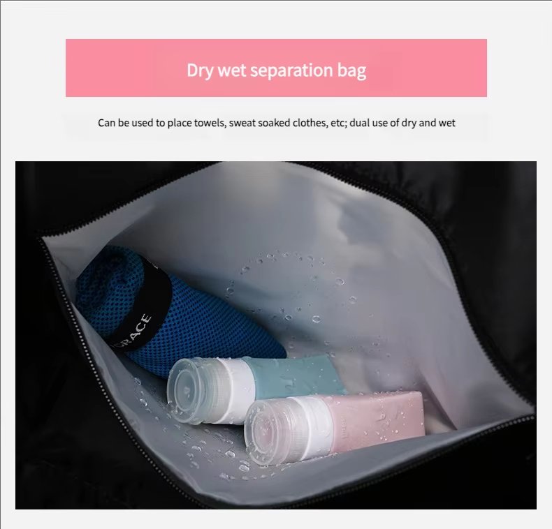 Waterproof Large Capacity Gym Sports Travel Outdoor Travel Tote Bag - product detail