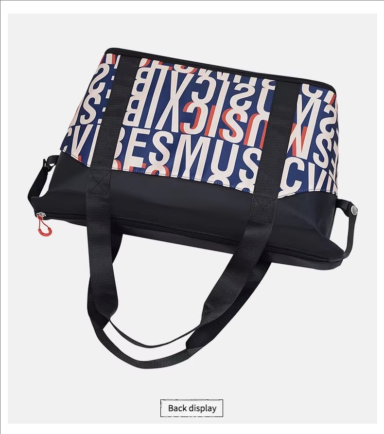 Waterproof Large Capacity Foldable Dry Wet Separation Lightweight Multi-function Travel Tote Bag - product detail